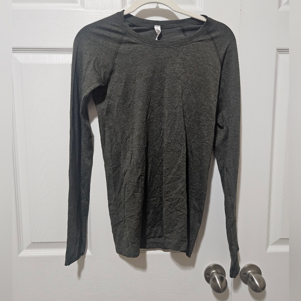 Lululemon Swiftly 6 Dark Olive Green